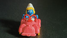 SCHTROUMPFETTE EN VOITURE série QUICK Schleich  n° 40241 VINTAGE  1982