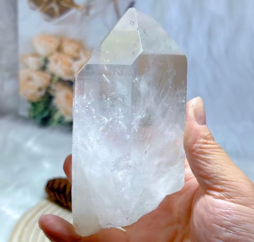 Gros morceau quartz clair - morceau,