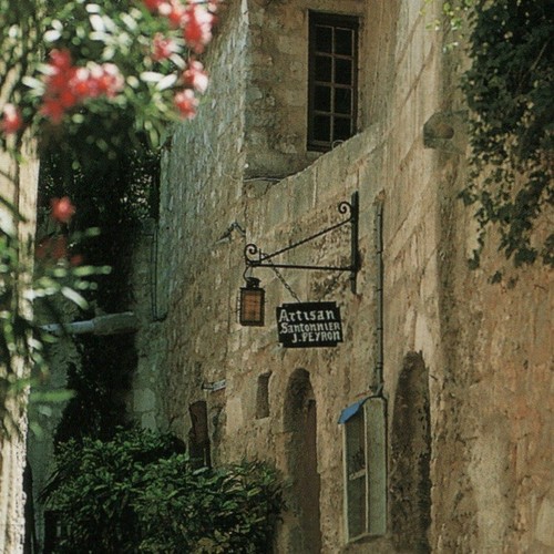 French square postcard - french,