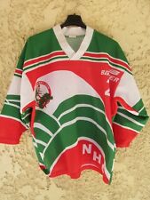 Maillot NÎMES Hockey Club Les Crocodiles porté n°2 shirt vintage made in France