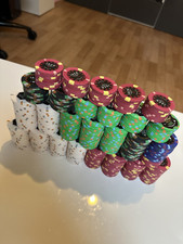 Set de 400 jetons de Poker Paulson Jack Cincinnati Casino Rare