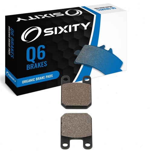 Front organic brake pads - front,