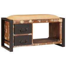 Banc de rangement avec tiroir