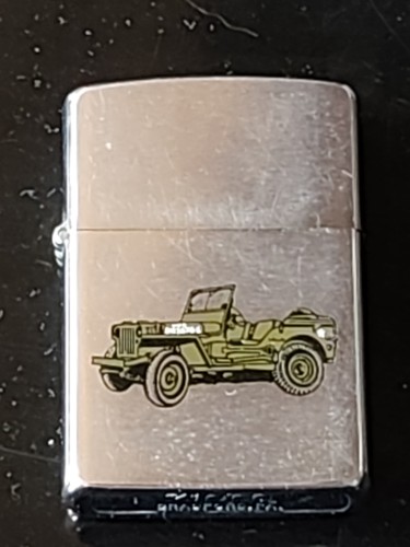 Zippo briquet vintage jeep - zippo, ,