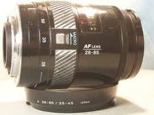 Objectif Minolta AF Zoom 28- 85-mm f/3.5 - Diamètre 55mm