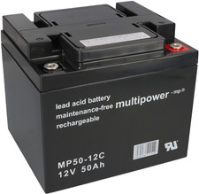 Batterie Gel AGM 12V 50Ah Pour