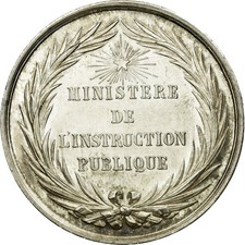 France, Jeton, Education, Bureau d'Administration des Lycées, n.d., Argent, SUP