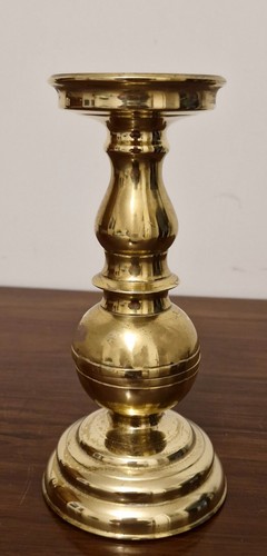 Beau bougeoir ancien - bougeoir, bronze