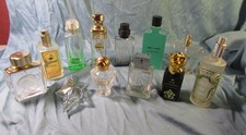 13 flacons de parfum eau de