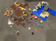 Lego 21152 Minecraft set l’île aux pirates collector incomplet