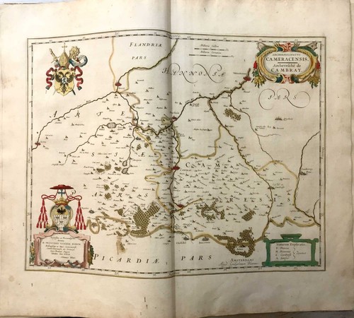 C1645 blaeu carte ancienne - blaeu,,
