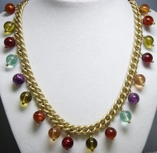 RARE~EVITA PERONI~Gold Tone