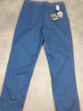 Pantalon bleu chiné - , de