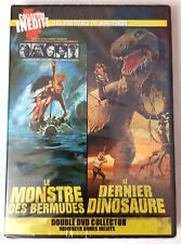 Le monstre des Bermudes + Le dernier dinosaure - 2 dvd horreur Neuf sous blister
