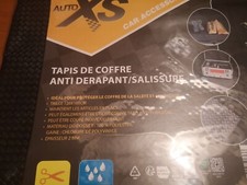 Tapis de coffre de voiture souple et antidérapant mousse premium PVC universel