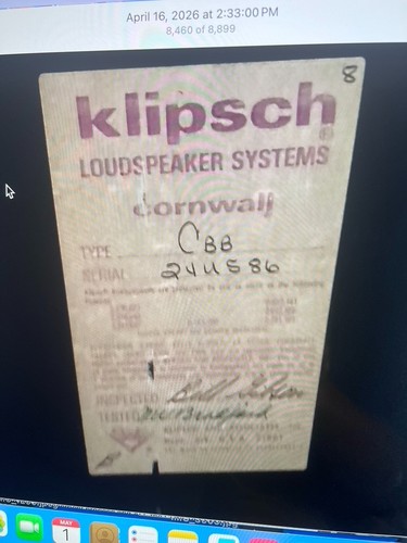 Klipch vintage floor - klipch,