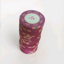 25 x Jetons Poker 5$