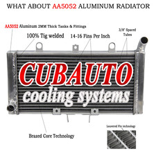 Aluminium Radiateur Pour