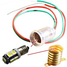 1x 10x E10 Lampes Monture