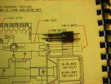 contact de compteur flipper