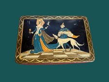 ANCIENNE BOITE EN TOLE LITHOGRAPHIEE BISCUITS PERNOT - Signée BLANCHE