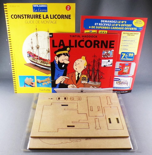 Tintin hachette la licorne - -,