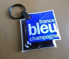 Porte cle Radio Frznce Bleu Chzmpagne Reims, Châlons Epernay Lampe.