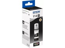 BOUTEILLE RESERVOIR EPSON ECO-TANK N° 114 NOIR PHOTO PB / Ecotank Pas cyan gris