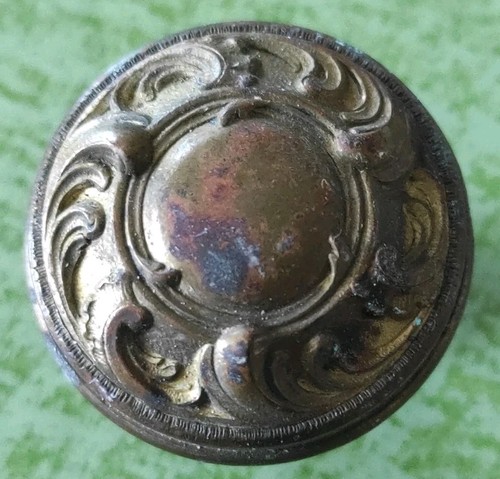 Ancien bouton plein - plein, tiroir