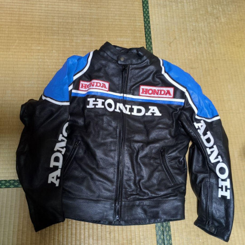 Honda racing leather jacket - racing,