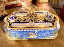 Grand Encrier Nevers Ancien