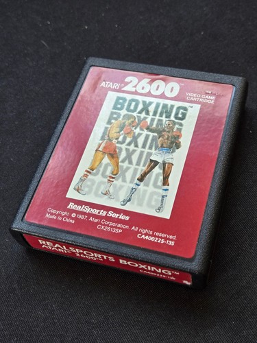 Atari 2600 boxing cartouche - atari,