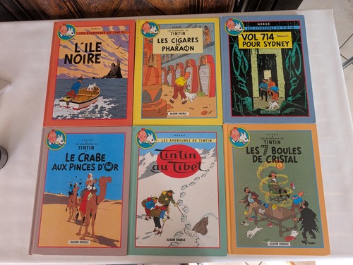 Tintin lot france loisir - tintin,