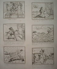 MCAR 08 CARICATURE - Les Cruautés de HENRI III en 6 dessins - ROI Gay Cruel