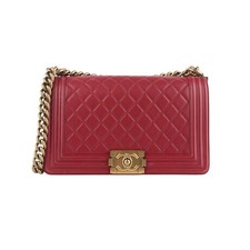 CHANEL Sac Boy en Cuir