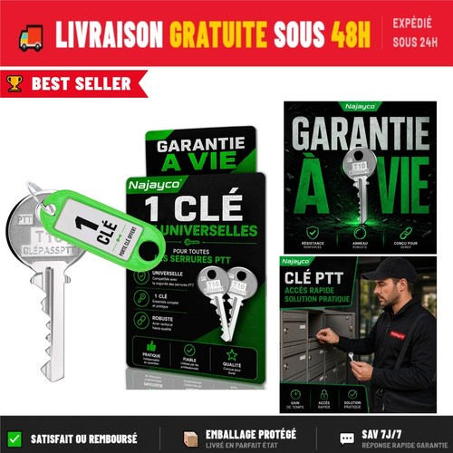 Clé pass ptt t10 - pass,