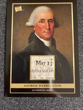 2024 Pieces of the past relic George Washington RELIC-GW