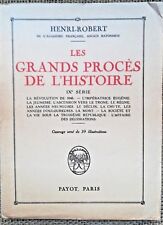 1934, HISTOIRE Les Grands