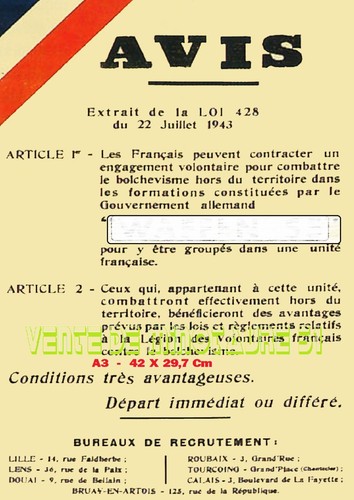 Ww2 bureaux de recrutement - -,