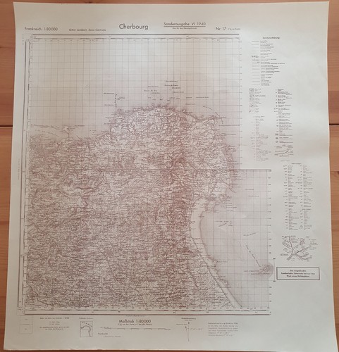 Militaria carte allemande