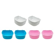 Lot de 2 gamelles à suspendre