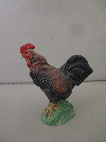Figurine pvc coq papo - coq, 2003
