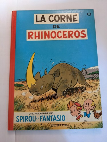 Spirou corne rhinoceros - corne, de