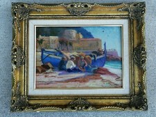 Tableau huile panneau