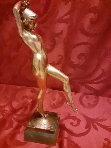 Statuette bronze danseuse - statuette, à