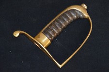 MONTURE DE SABRE MONOBLOC REVOLUTIONNAIRE-SABRE BRIQUET D'OFFICIER ?