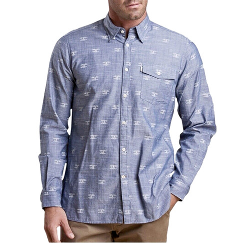 Barbour beacon chambray button - barbour,