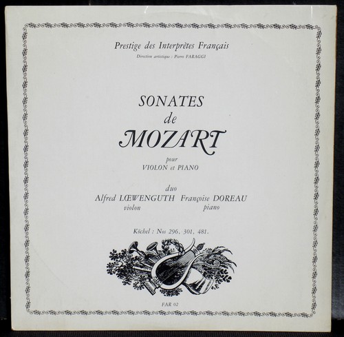 Mozart loewenguth doreau - doreau, far