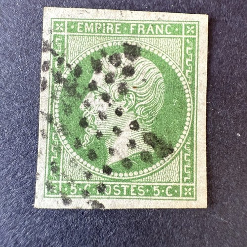 Napoléon 5c vert - y&t, 12