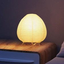 Lampe de table en papier de